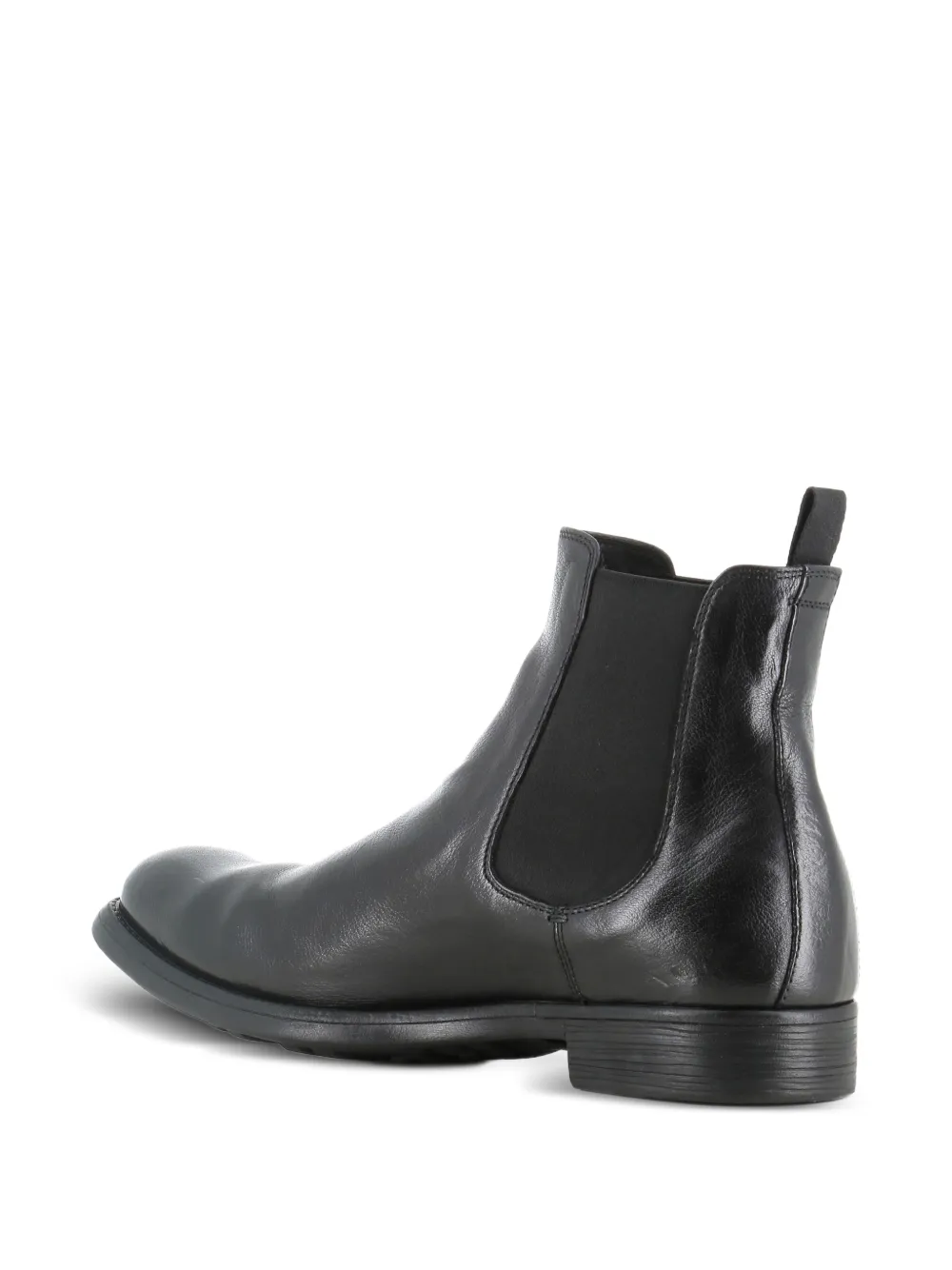 Officine Creative Chronicle elasticated-side leather boots Zwart
