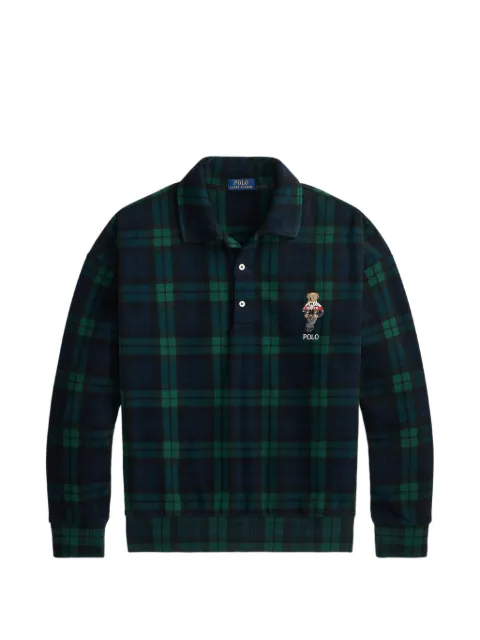 Polo Ralph Lauren Polo Bear check-pattern sweater