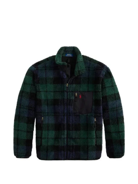 Polo Ralph Lauren sweat en polaire à carreaux