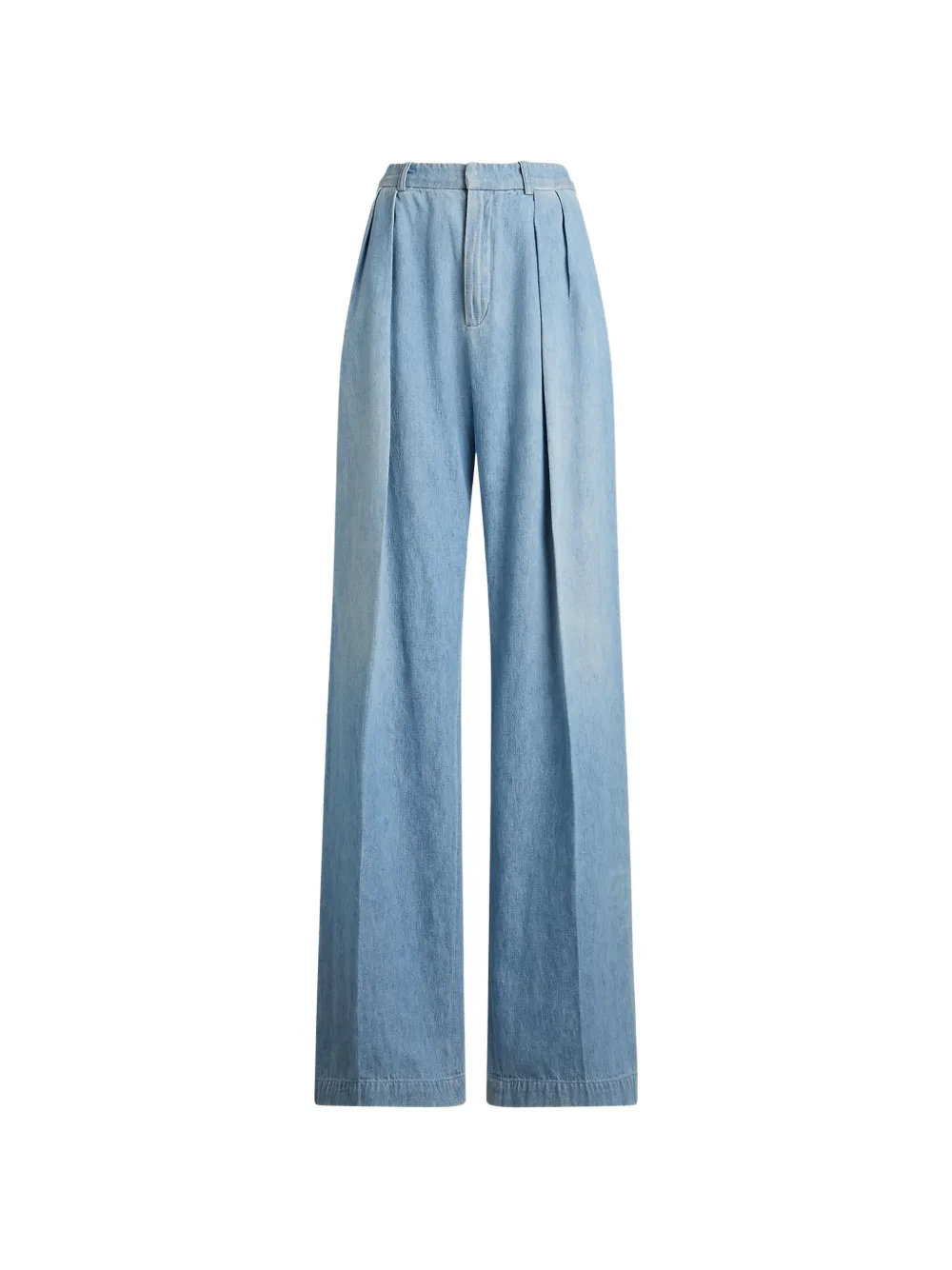 Polo Ralph Lauren Livie cotton denim trousers - Blau