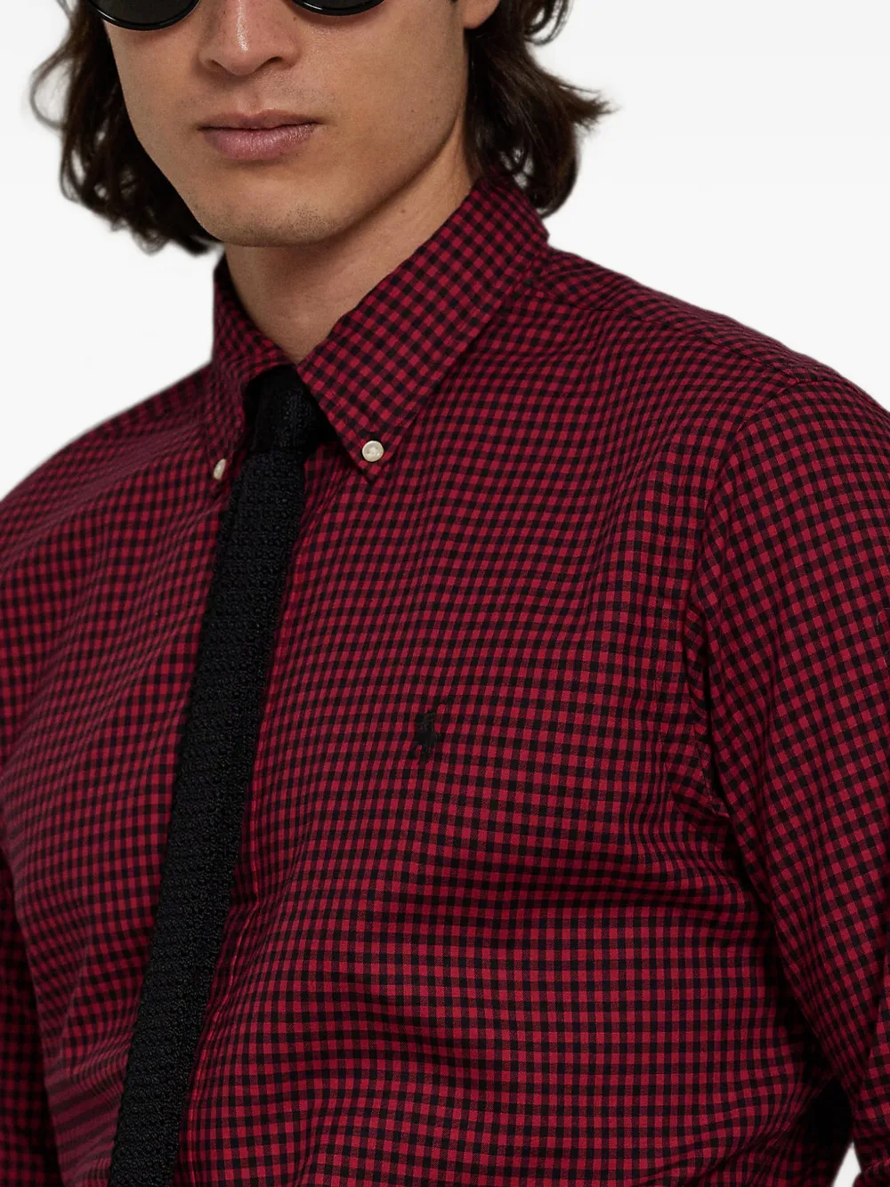 Polo Ralph Lauren Overhemd met gingham ruit Rood