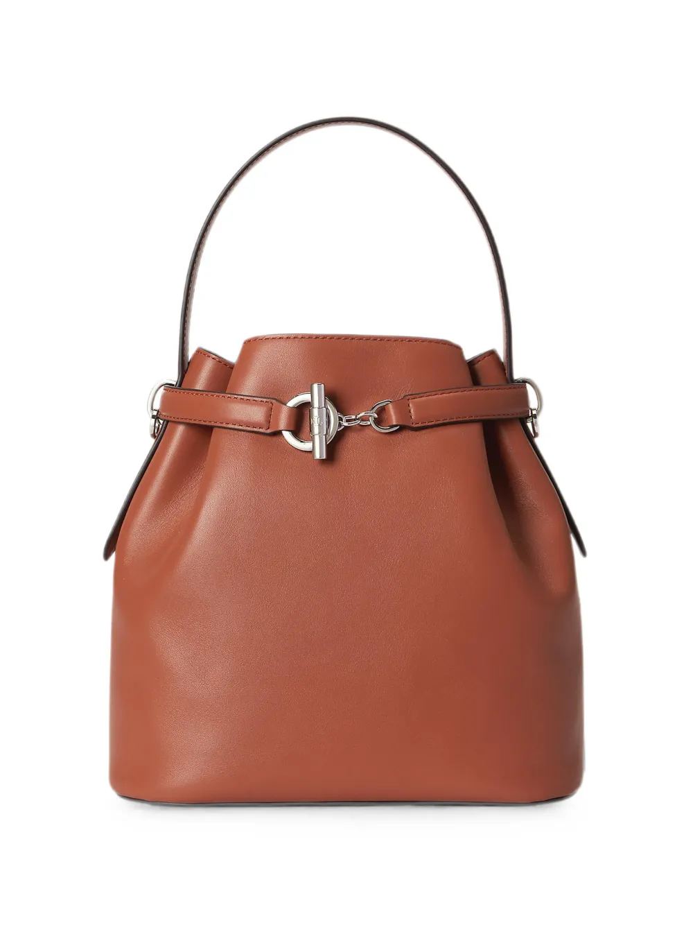 Lauren Ralph Lauren Blaike toggle-fastening bucket bag - Braun
