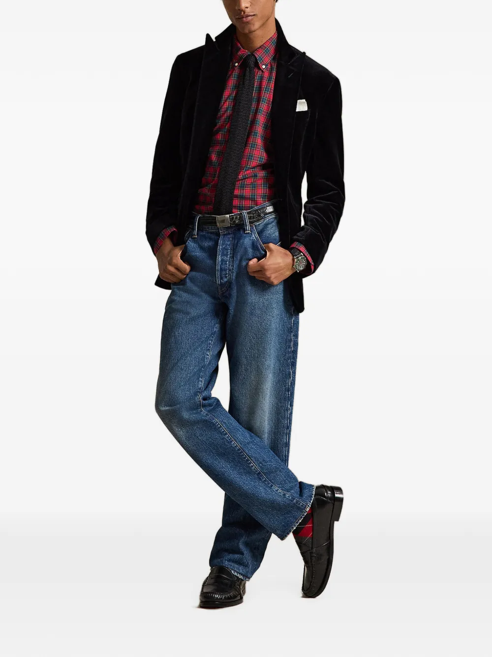 Polo Ralph Lauren Button-down overhemd met tartan ruit Rood