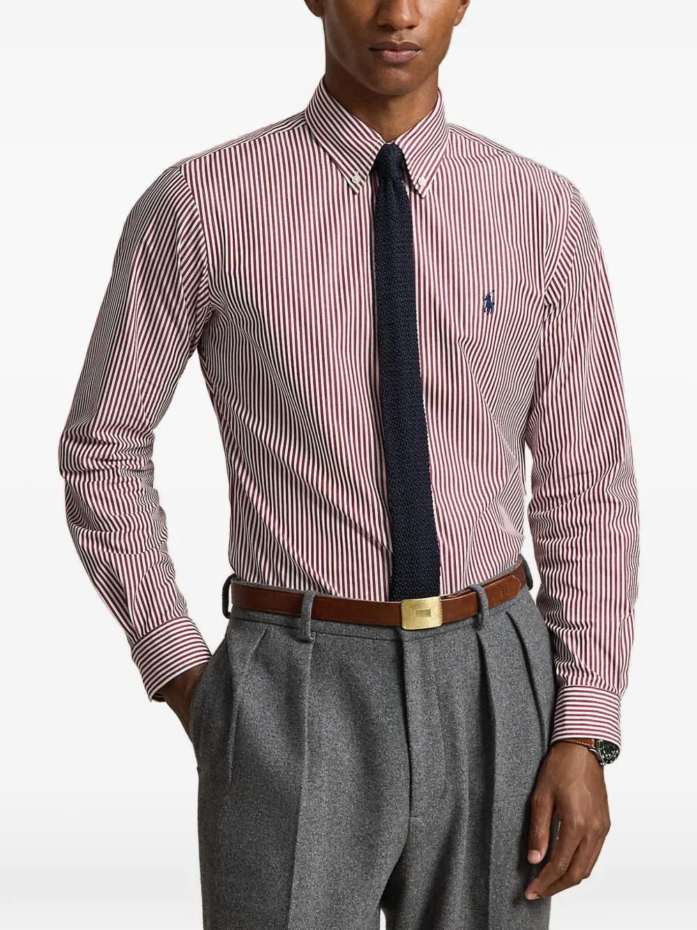 Polo Ralph Lauren Gestreept overhemd Rood