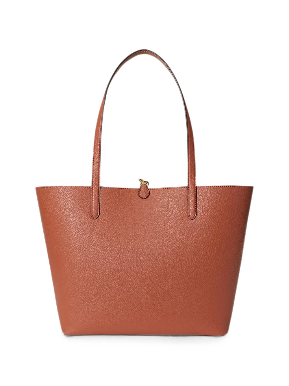 Lauren Ralph Lauren Shopper met logoplakkaat Bruin
