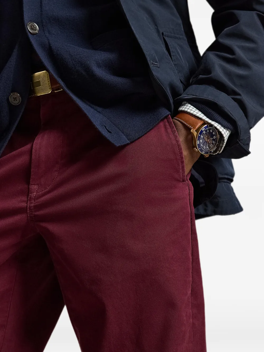 Polo Ralph Lauren Straight broek Rood