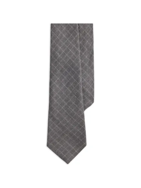 Ralph Lauren Purple Label cravate à carreaux à chevrons