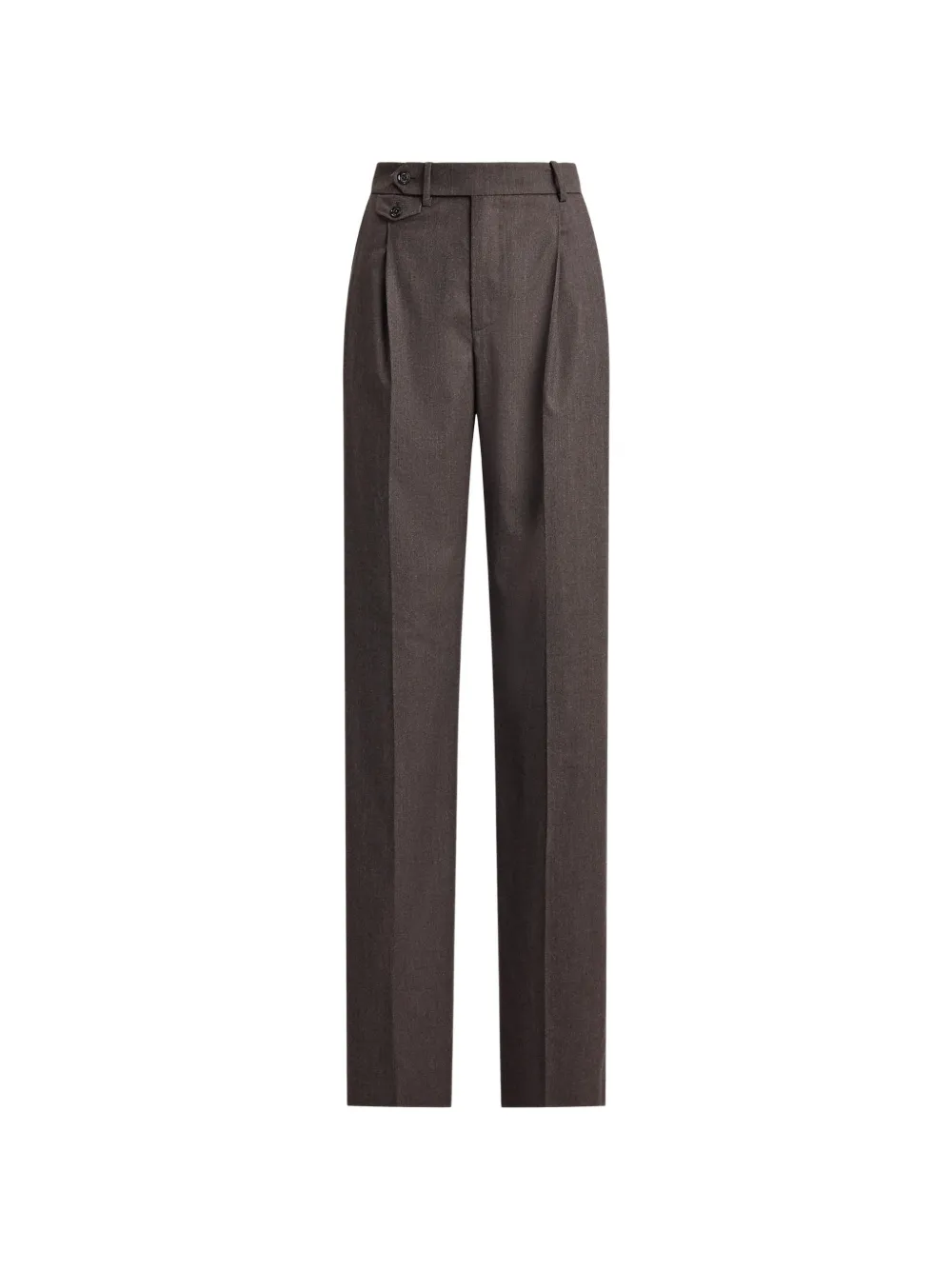 Polo Ralph Lauren Straight-Leg-Hose mit Falten - Grau