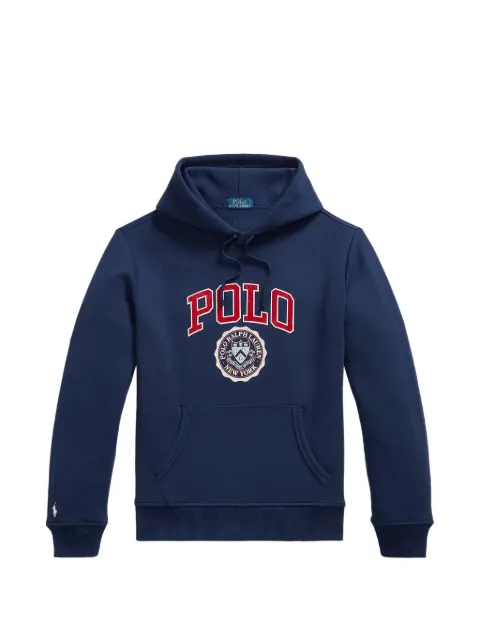Polo Ralph Lauren logo fleece hoodie