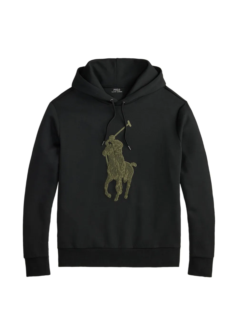 Polo Ralph Lauren Big Pony double-knit hoodie - Schwarz