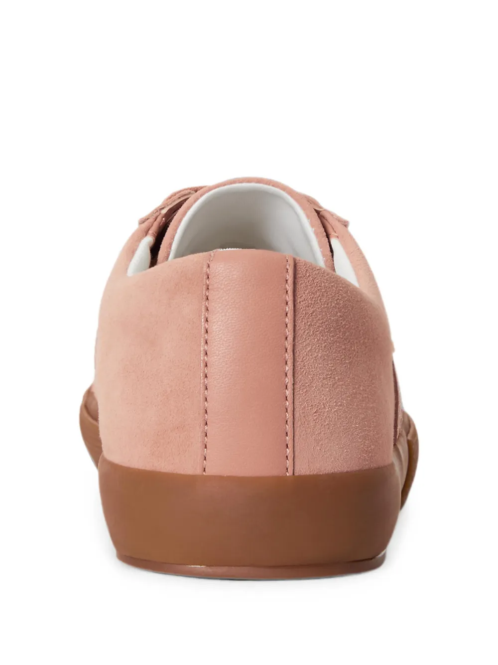 Lauren Ralph Lauren Janson II sneakers met logoplakkaat Roze