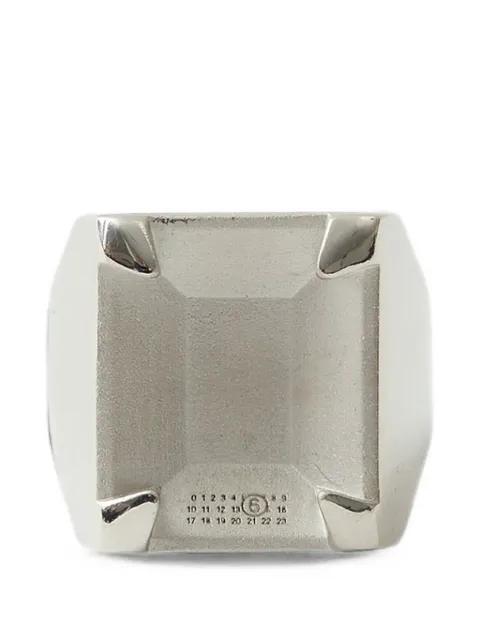 MM6 Maison Margiela unexisting-stone ring