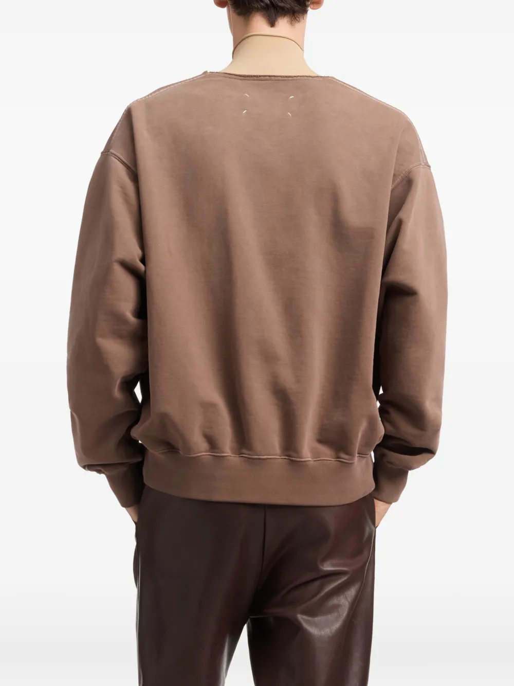 Maison Margiela Vest met V-hals Bruin