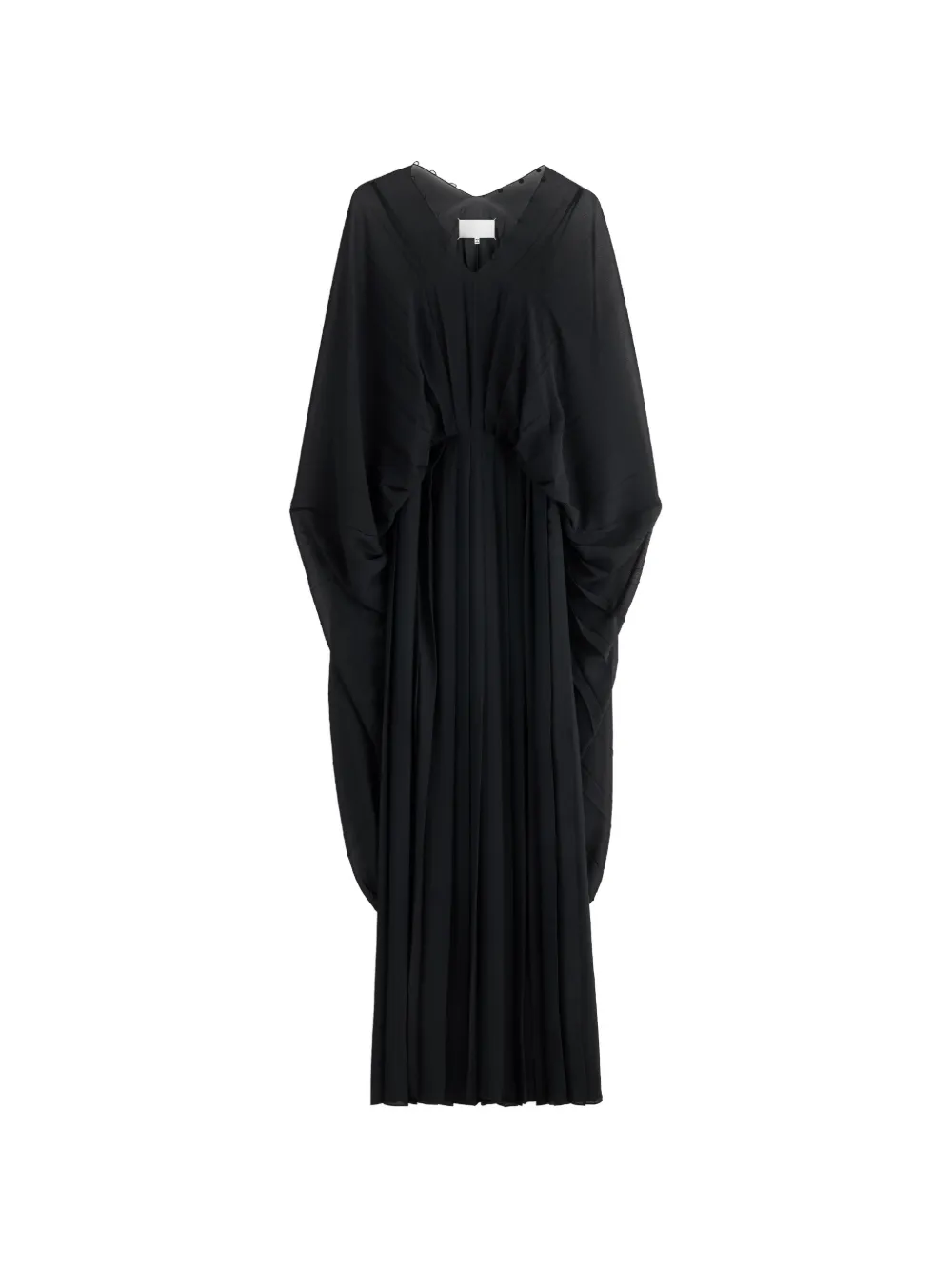 Maison Margiela Jurk met plissé-effect Zwart
