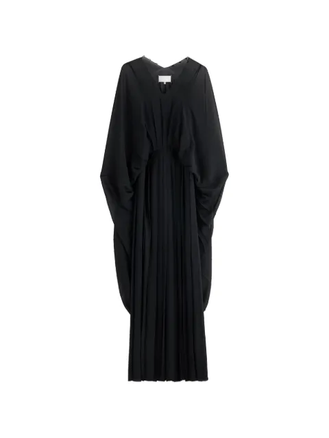 Maison Margiela plissé-effect maxi dress