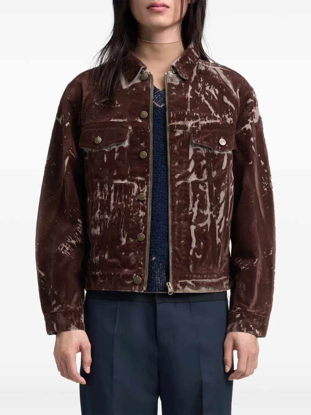 Maison Margiela Denim jack Bruin