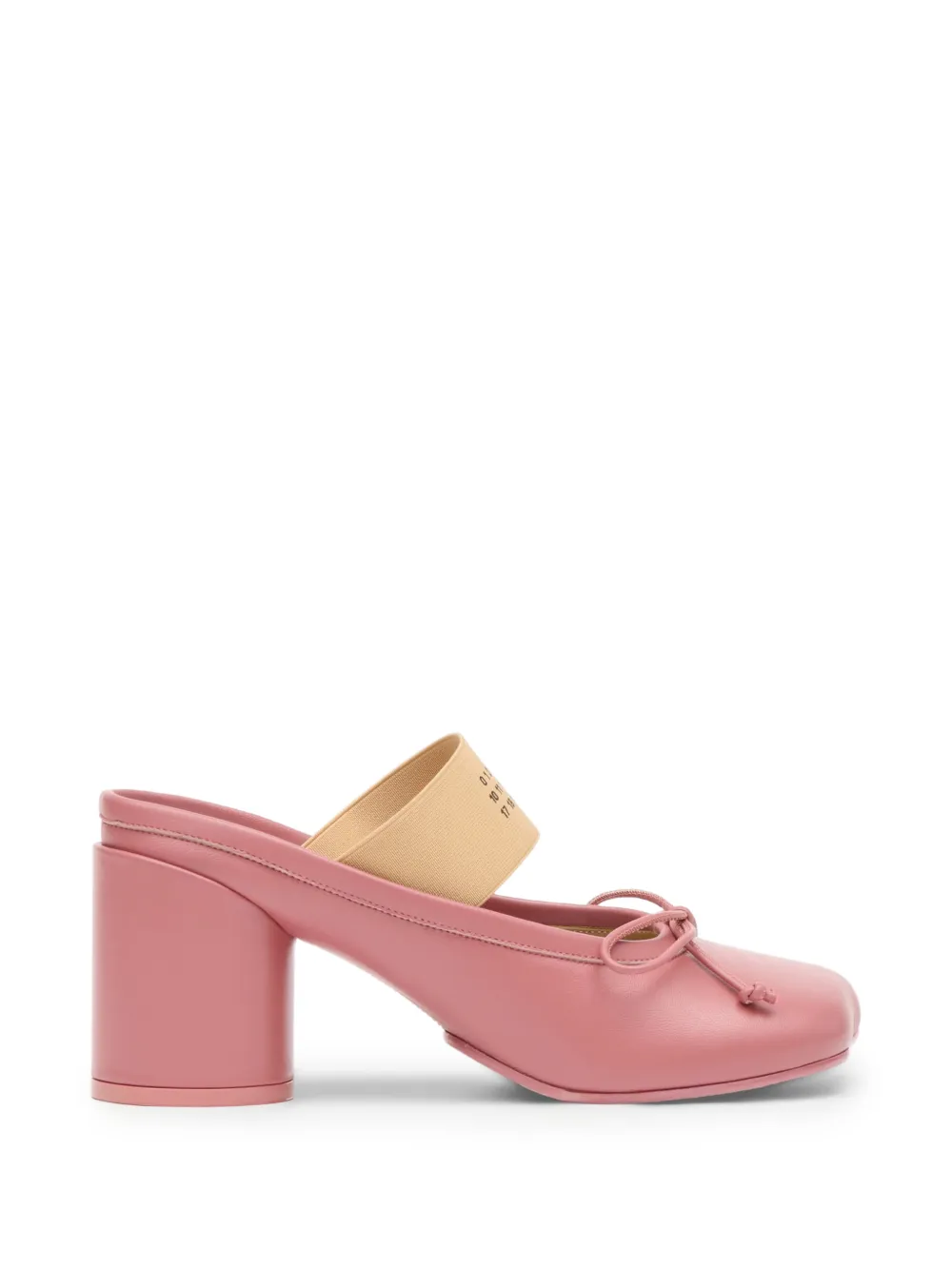 MM6 Maison Margiela Anatomic Numeric sandals Roze