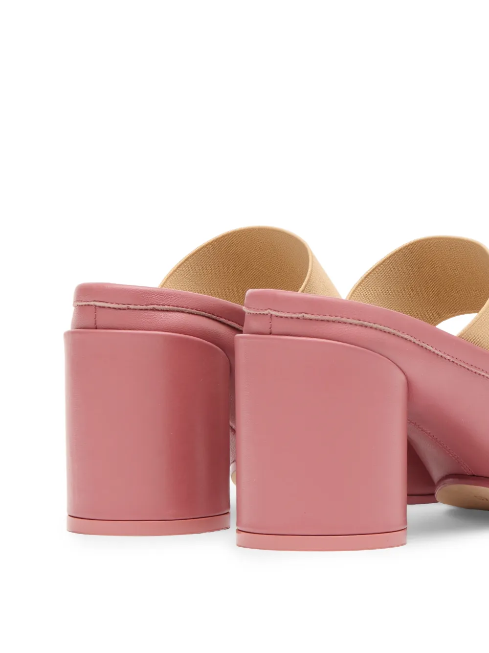 MM6 Maison Margiela Anatomic Numeric sandals Roze