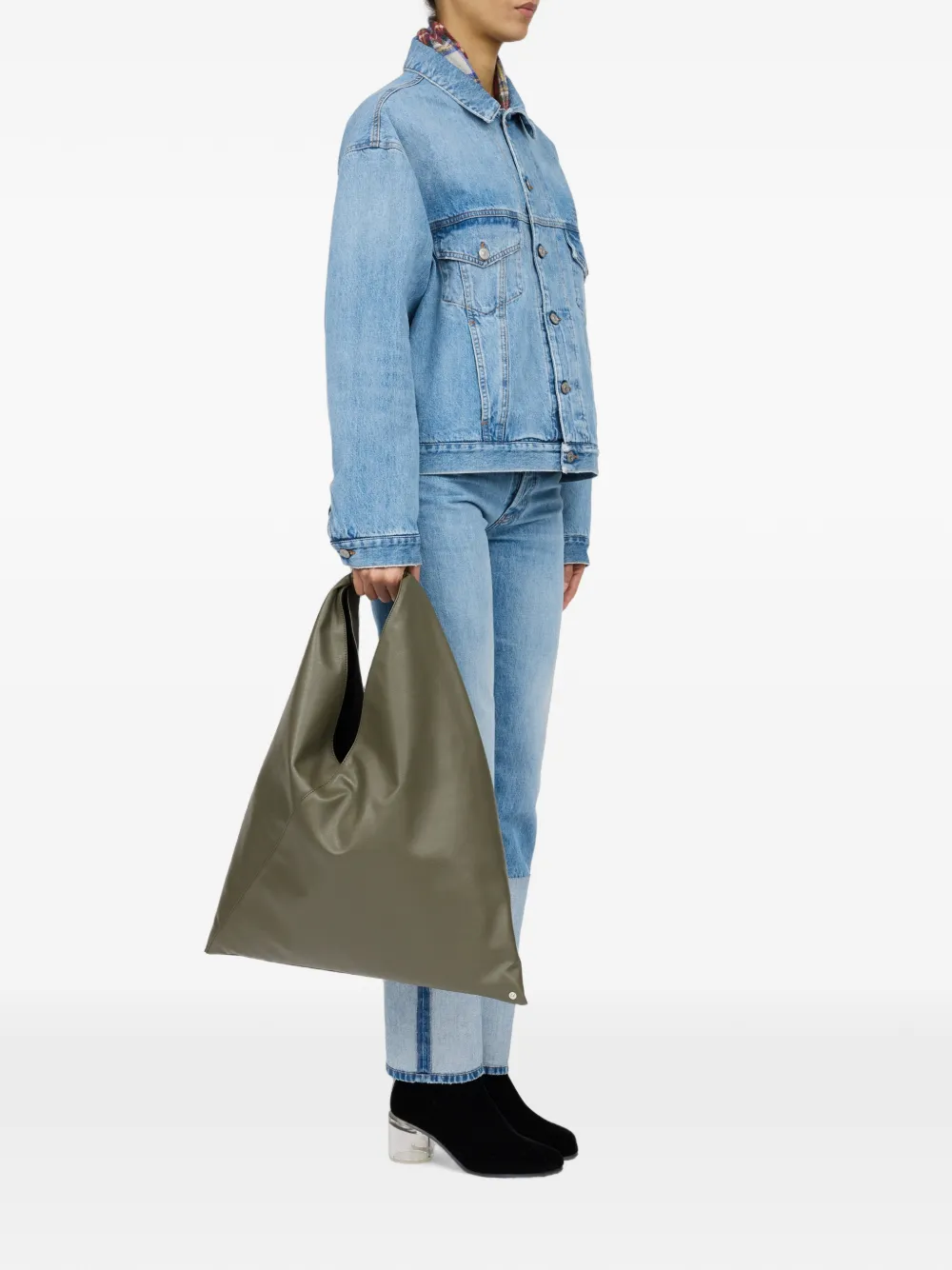 MM6 Maison Margiela Medium Japanese tas Groen
