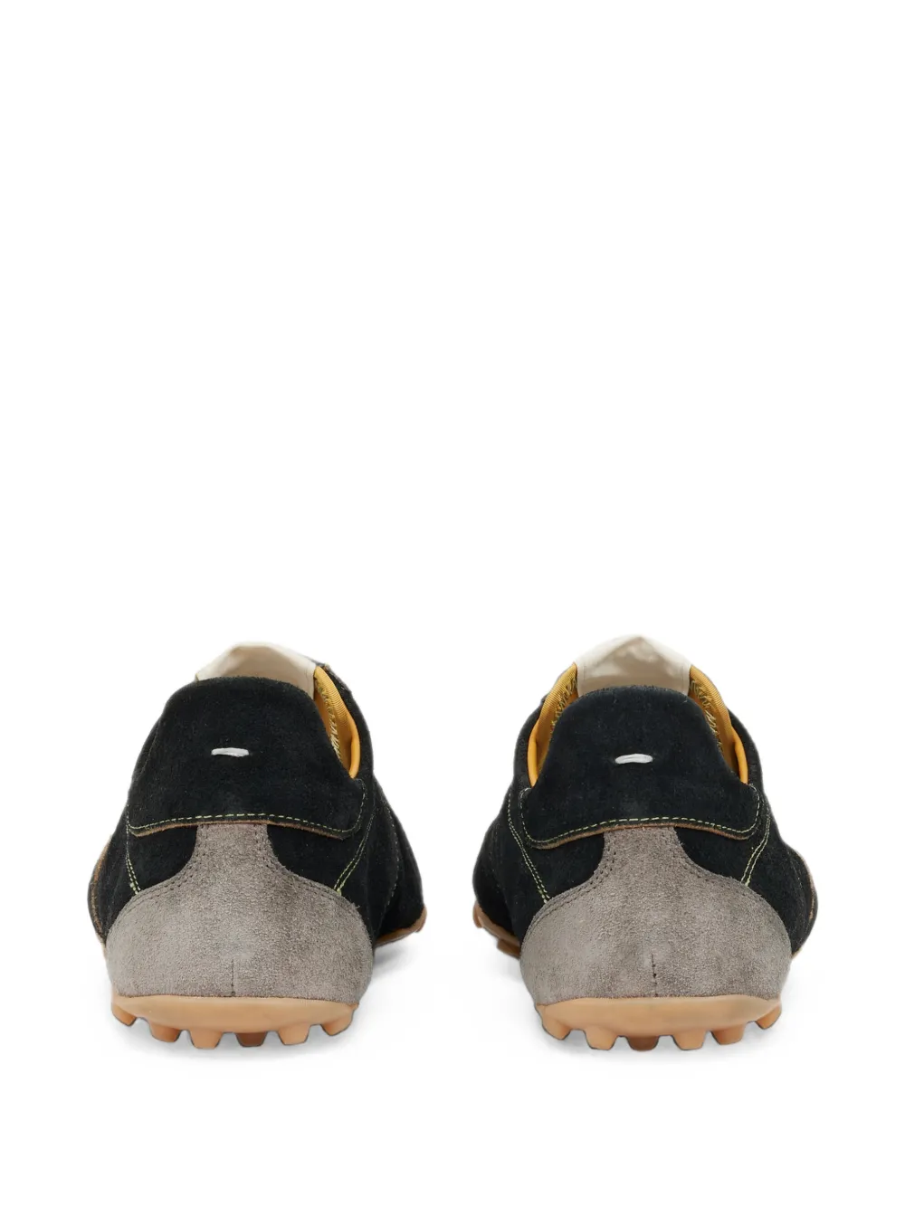Maison Margiela Sprinters panelled leather sneakers Zwart