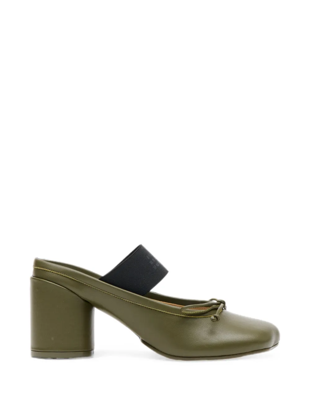 MM6 Maison Margiela Anatomic Numeric sandals Groen