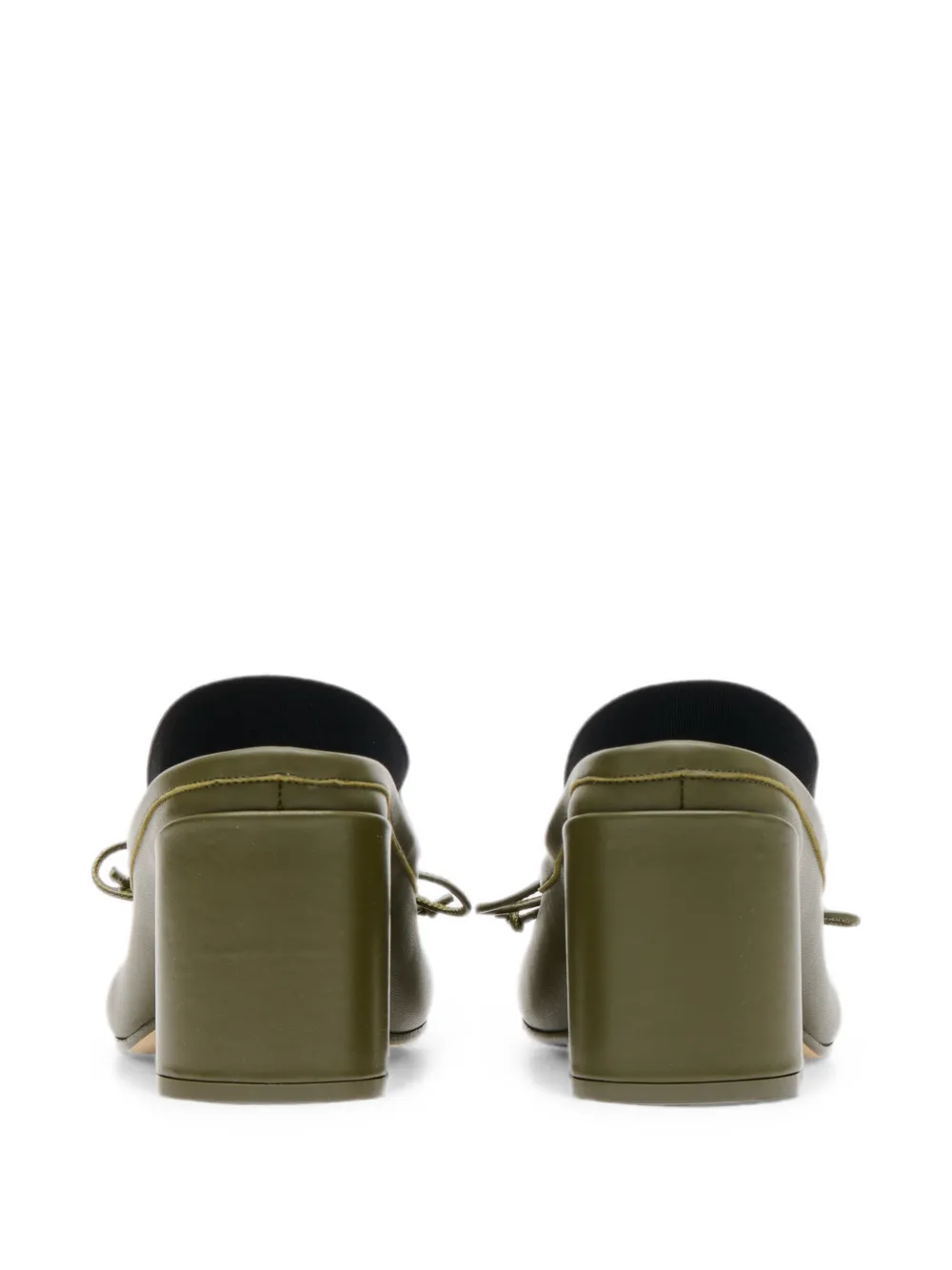 MM6 Maison Margiela Anatomic Numeric sandals Groen