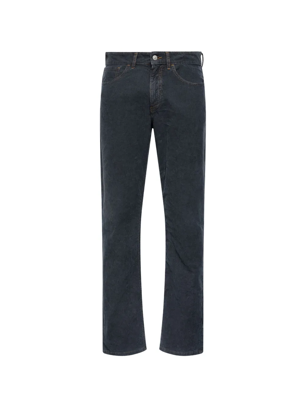 MM6 Maison Margiela belt-loop corduroy trousers - Blu
