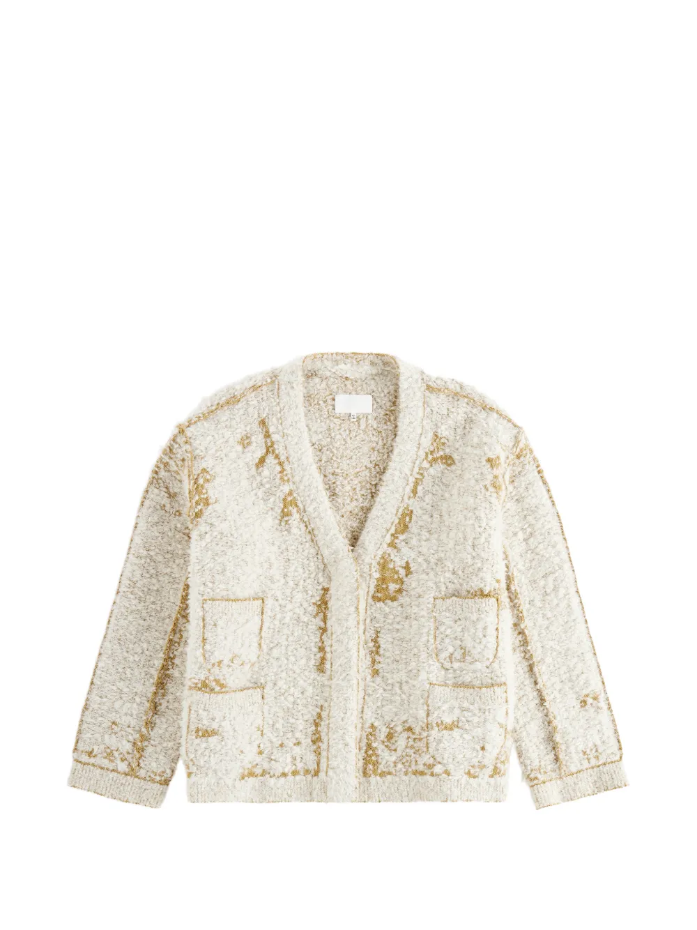 Maison Margiela long-sleeve knitted cardigan - Neutrals