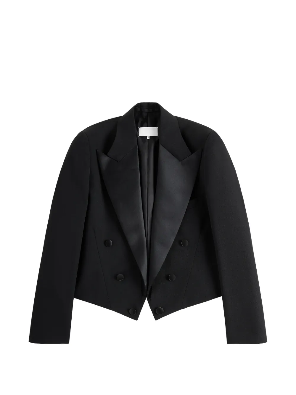 Maison Margiela grain-de-poudre tuxedo blazer