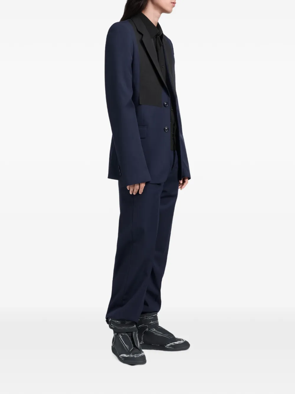 Maison Margiela Ingebracht jack Blauw