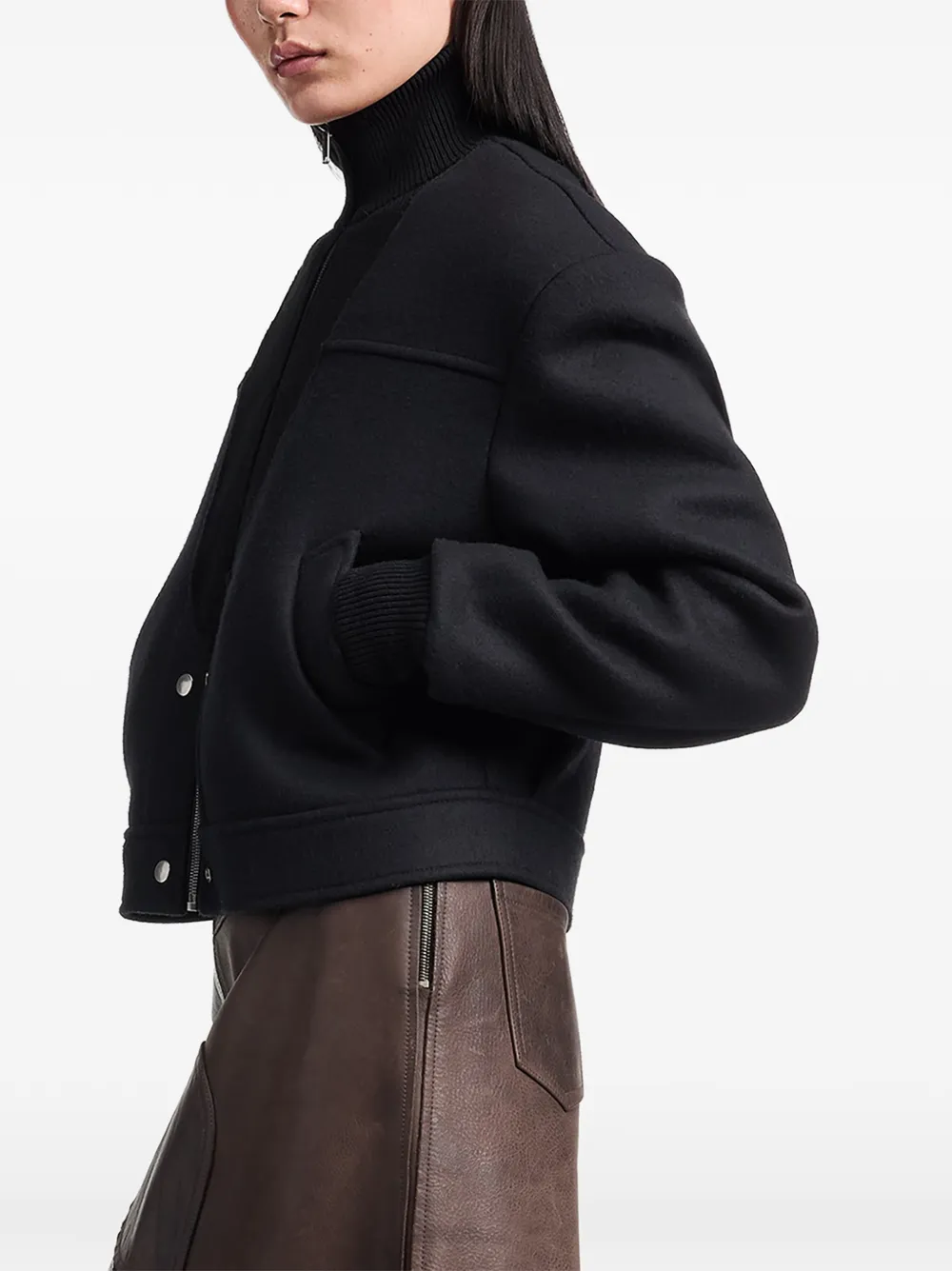 Maison Margiela Bomberjack met rits Zwart