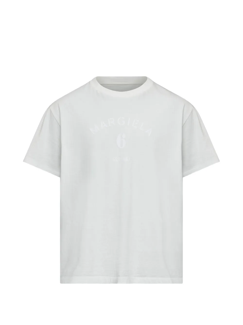 MM6 Maison Margiela Mannequin-print T-shirt - Bianco