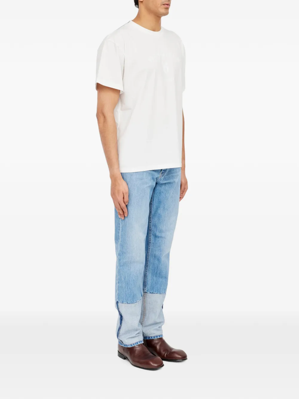 MM6 Maison Margiela T-shirt met print Wit