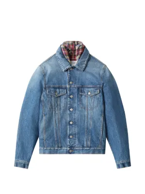 MM6 Maison Margiela デニムジャケット | ブルー | FARFETCH JP