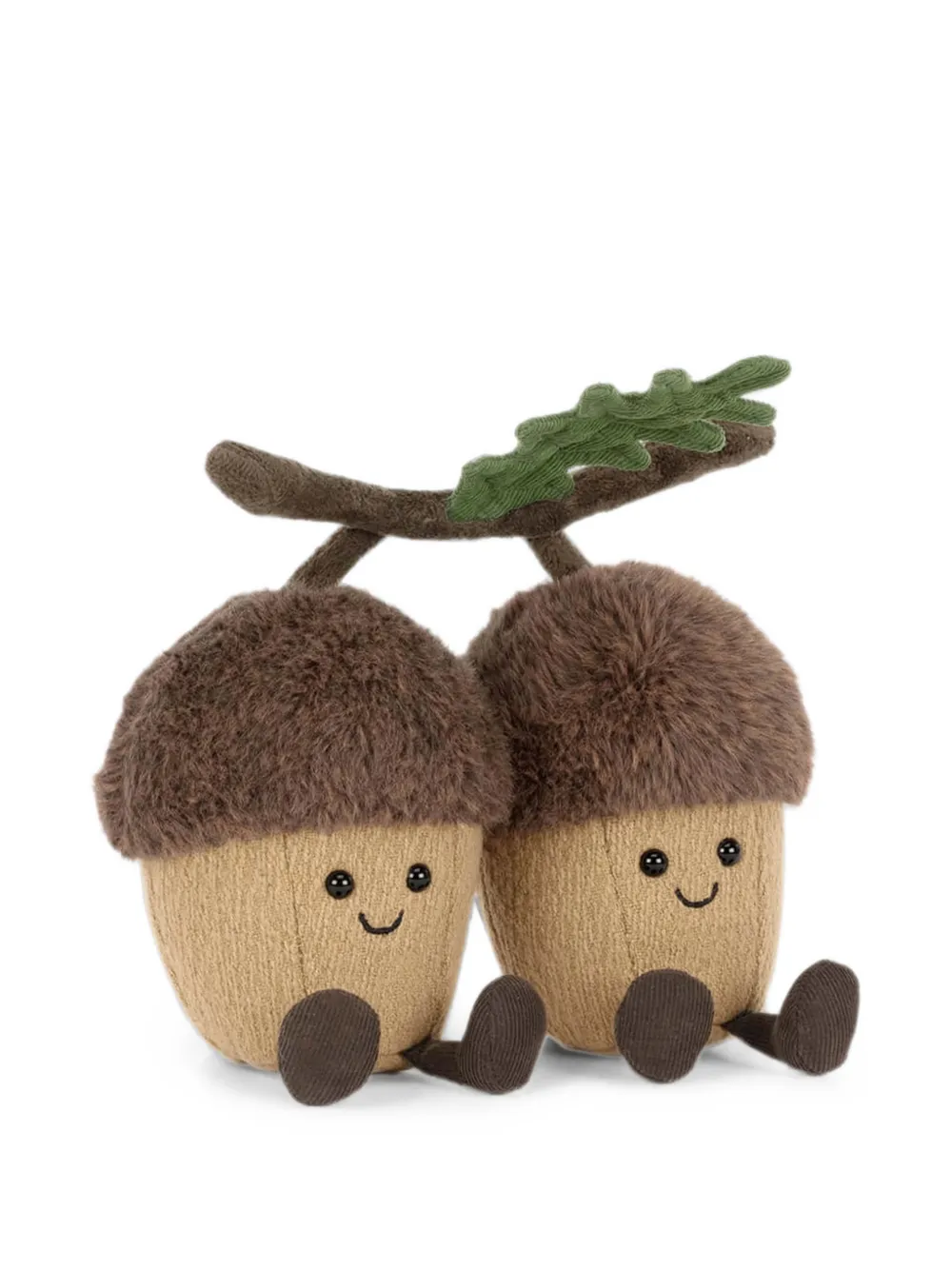 Jellycat Amuseables Acorn knuffel Bruin
