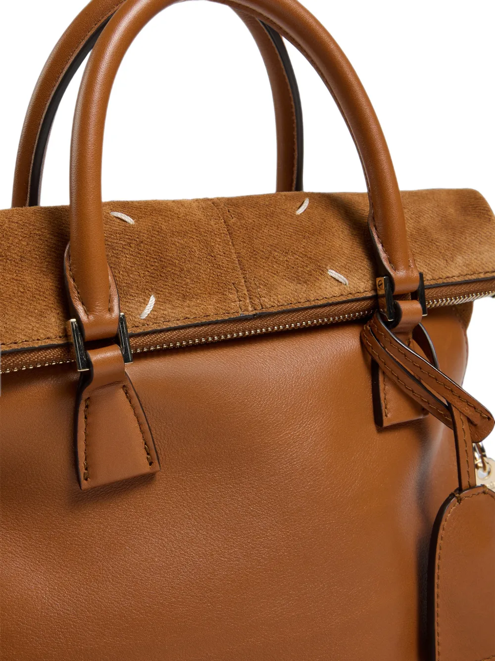 Maison Margiela 5AC Soft mini-schoudertas Bruin