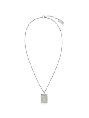 MM6 Maison Margiela Found Objects Necklace | Silver | FARFETCH
