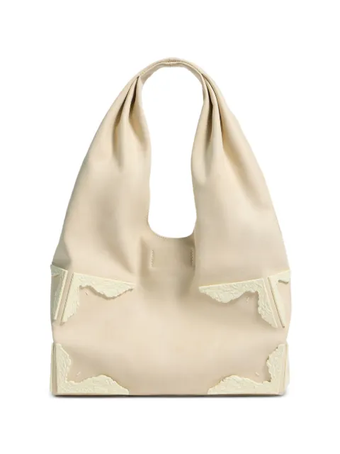 Maison Margiela medium Box leather tote bag