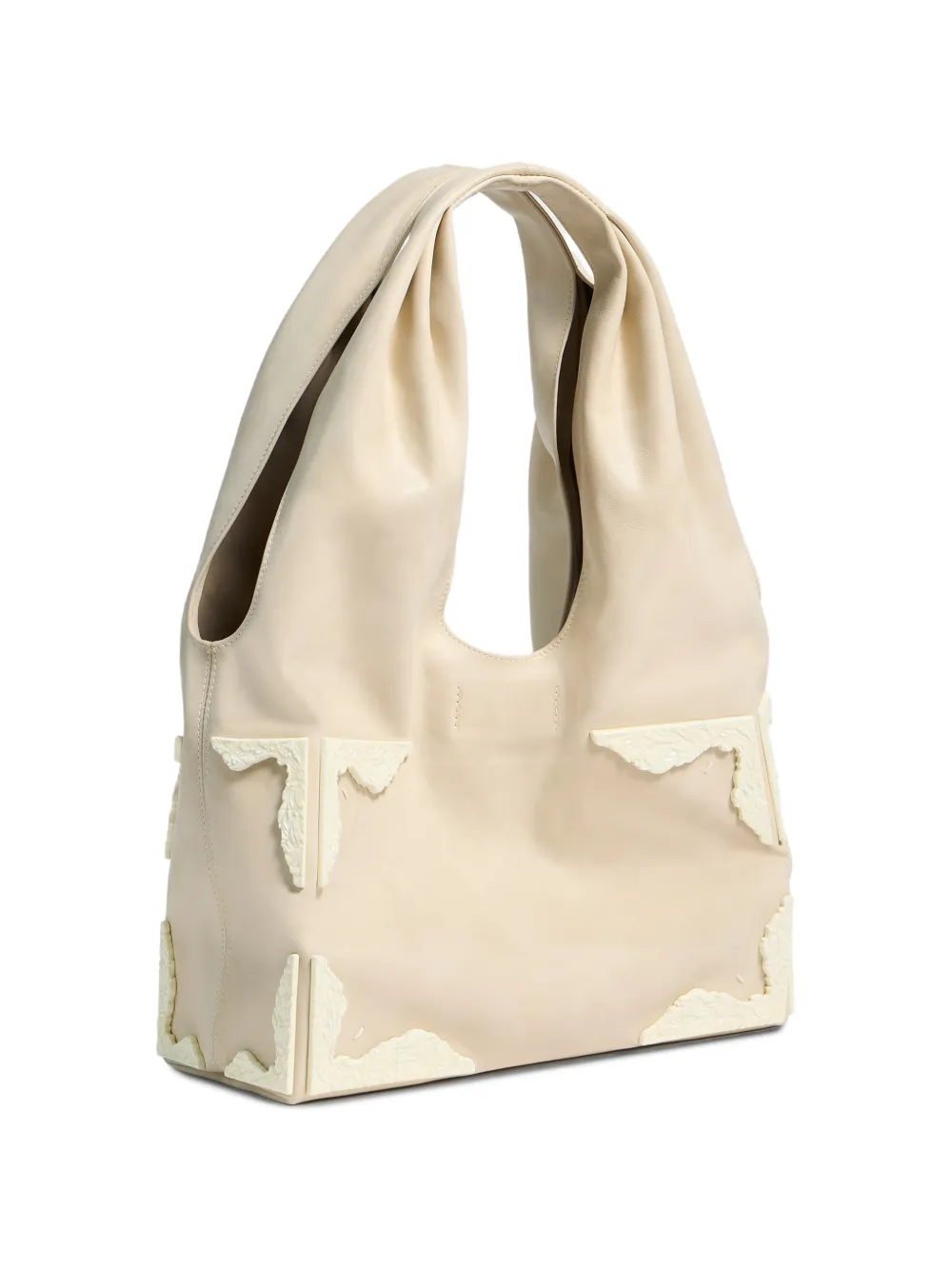 Maison Margiela Medium Box leren shopper Beige