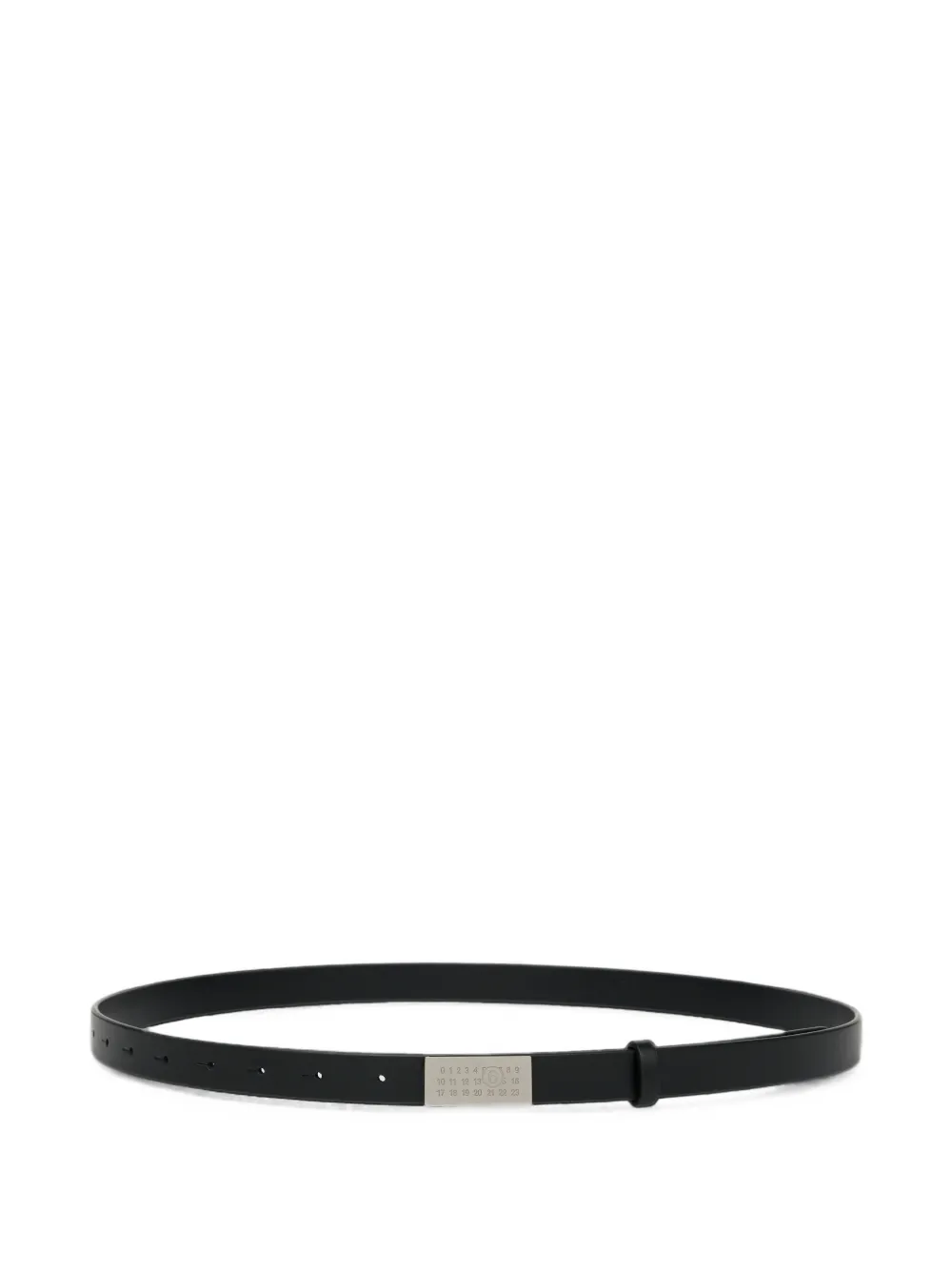 MM6 Maison Margiela Numeric belt mini - Nero