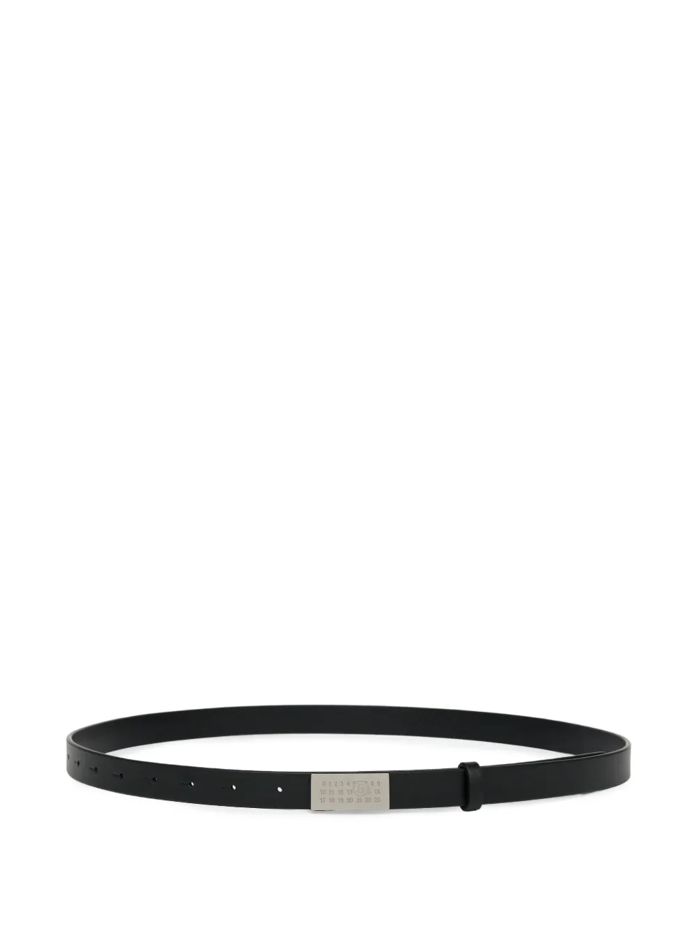 MM6 Maison Margiela Numeric belt mini - Nero