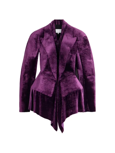 Maison Margiela Fusion velvet jacket