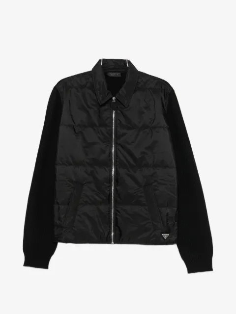 Prada quilted bomber jacket