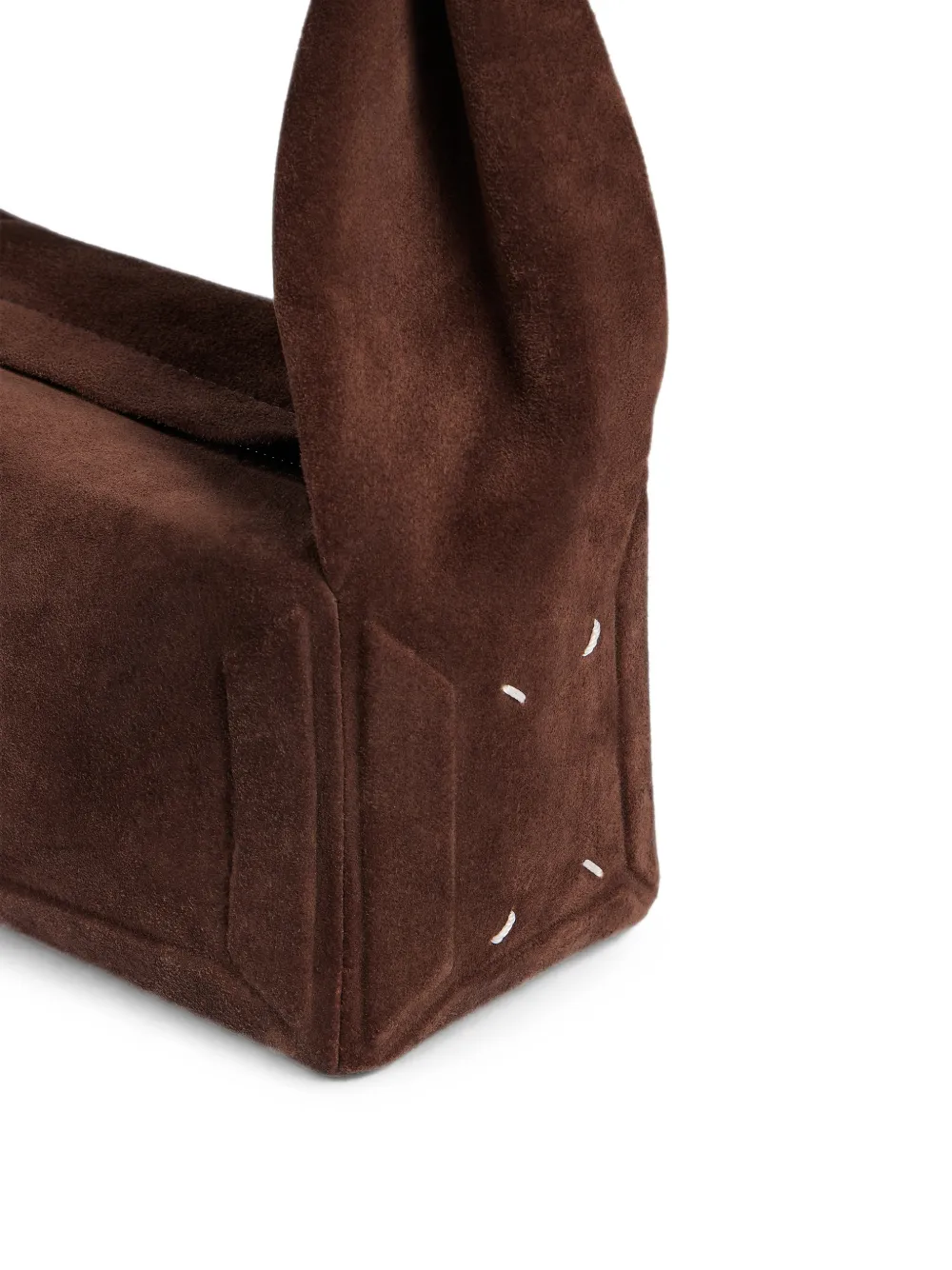 Maison Margiela Kleine Box East West shopper Bruin