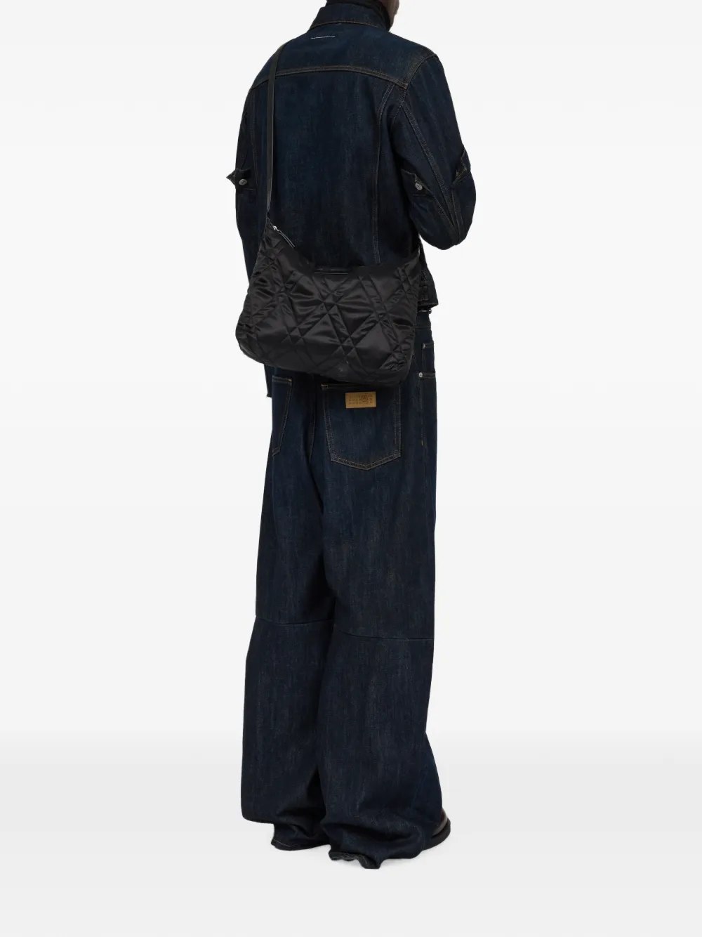 MM6 Maison Margiela Nylon crossbodytas Zwart
