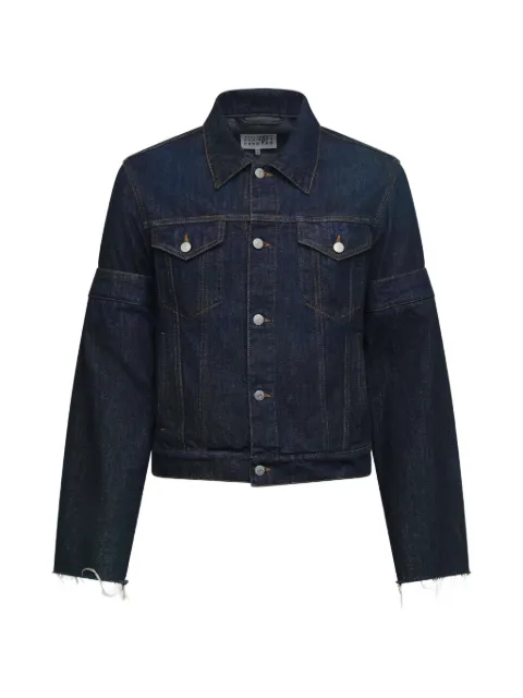 MM6 Maison Margiela flipped-sleeve denim jacket