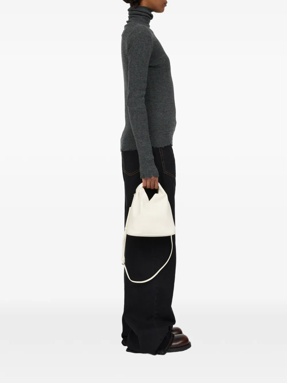 MM6 Maison Margiela Japanese crossbodytas Beige