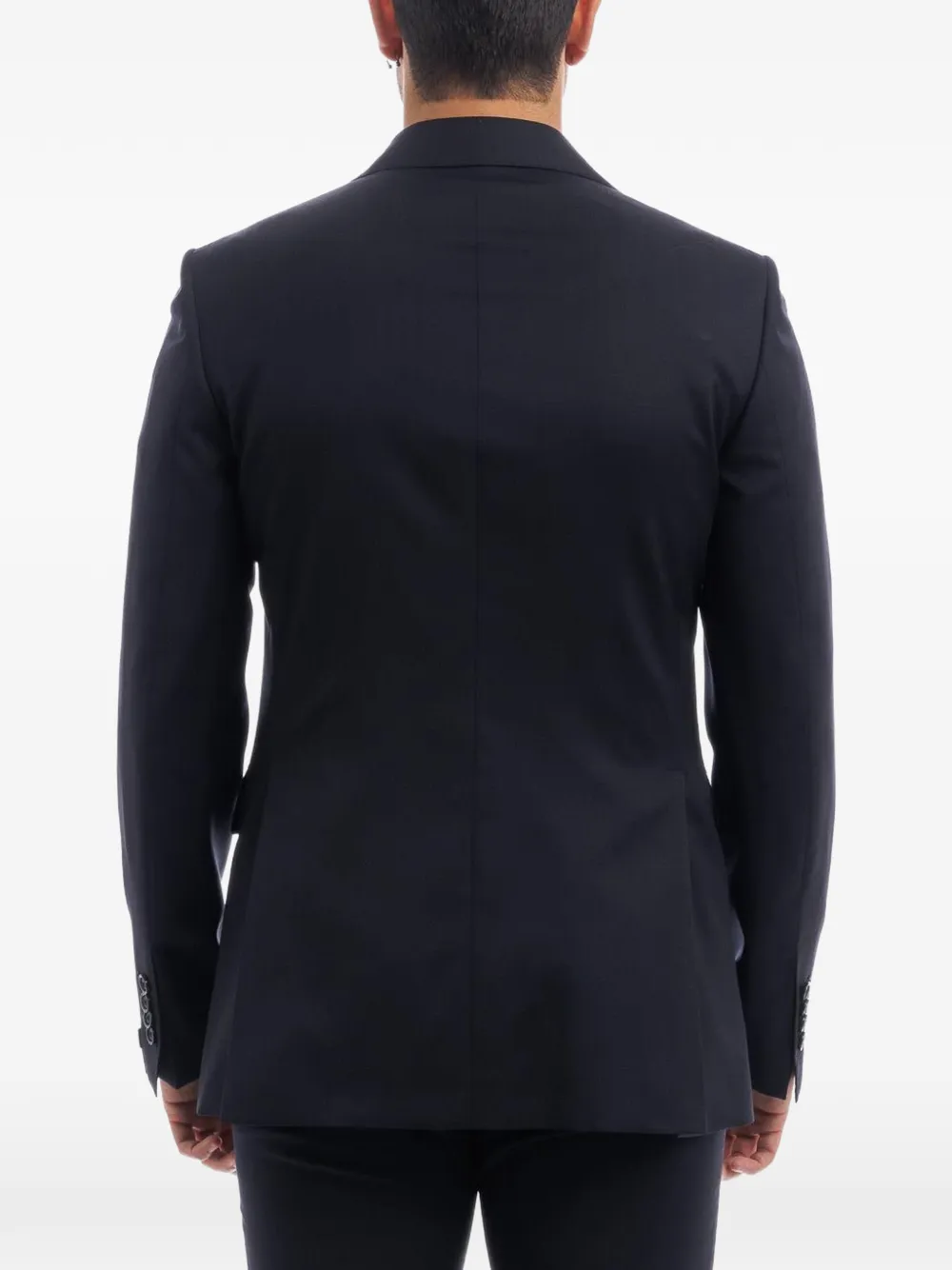Tagliatore Pak met enkele rij knopen Blauw