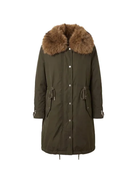Moncler Halicte long down parka
