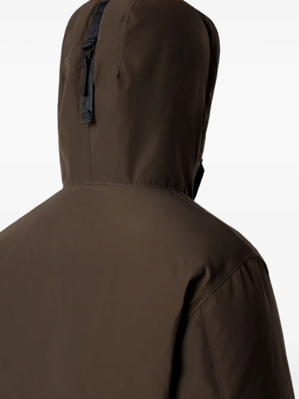 Stone Island 7100006 Micro Reps parka Bruin